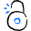 Unlock Circle Icon from Freehand Duotone - Free Set