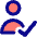 User Check Validate Icon from Core Pop - Free Set