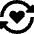 User Feedback Heart Icon from Sharp Remix - Free Set