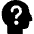 User Question Icon from Ultimate Bold - Free Set | Free Download as SVG Vector and Transparent PNG | Streamline icons