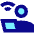 User Work Laptop Wifi Icon from Sharp Pop - Free Set