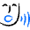 Voice Id User Icon from Freehand Duotone - Free Set