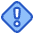 Warning Diamond icon - Free transparent PNG, SVG. No sign up needed.