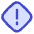 Warning Diamond icon - Free transparent PNG, SVG. No sign up needed.