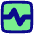 Wave Signal Square Icon from Plump Pop - Free Set