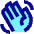 Waving Hand Icon from Sharp Pop - Free Set