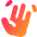 Waving Hand Icon from Core Gradient - Free Set