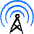 Wireless Wifi Signal Antenna Icon from Freehand Duotone - Free Set