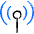 Wireless Wifi Signal Pole Icon from Freehand Duotone - Free Set