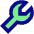 Wrench Icon from Sharp Pop - Free Set