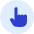 Hand Point Icon from Kameleon Duo Set