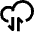 Cloud Data Transfer Icon from Nova Line - Free Set