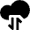 Cloud Data Transfer Icon from Nova Solid - Free Set