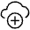 Cloud Add Icon from Ultimate Light - Free Set