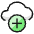 Cloud Add Icon from Ultimate Colors - Free Set