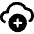 Cloud Add Icon from Ultimate Bold - Free Set