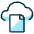Cloud File Icon from Ultimate Duotone - Free Set