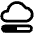 Cloud Loading Icon from Ultimate Bold - Free Set