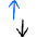 Data Transfer Vertical Icon from Freehand Duotone - Free Set