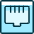 Ethernet Port Icon from Ultimate Duotone - Free Set