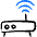 Network Router Signal 1 Icon from Freehand Duotone - Free Set