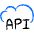Server Api Cloud Icon from Freehand Duotone - Free Set