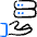 Server Hand Icon from Freehand Duotone - Free Set