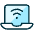 Wifi Laptop Icon from Ultimate Duotone - Free Set