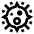 Virus Icon from Atlas Line Set