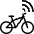 Technology Iot Electronics Bicycle Icon from Ultimate Light Set