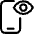 Iris Scan Smartphone Icon from Ultimate Regular Set