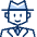 Detective icon - Free transparent PNG, SVG. No sign up needed.