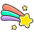 Rainbow Emoji from Kawaii Emoji Set