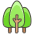Evergreen Tree Emoji from Kawaii Emoji Set
