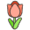 Tulip Emoji from Kawaii Emoji Set