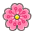 Cherry Blossom Emoji from Kawaii Emoji Set