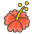 Hibiscus Emoji from Kawaii Emoji Set