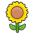 Sunflower Emoji from Kawaii Emoji Set