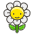 Blossom Emoji from Kawaii Emoji Set