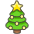 Christmas Tree Emoji from Kawaii Emoji Set