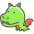 Dragon B Emoji from Kawaii Emoji Set