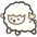 Ewe Emoji from Kawaii Emoji Set