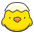 Hatching Chick A Emoji from Kawaii Emoji Set