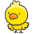 Front Facing Baby Chick Emoji from Kawaii Emoji Set