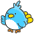 Bird Emoji from Kawaii Emoji Set