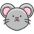 Mouse Face Emoji from Kawaii Emoji Set