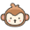 Monkey Face Emoji from Kawaii Emoji Set