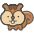Chipmunk Emoji from Kawaii Emoji Set