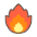 Fire Emoji from Kawaii Emoji Set