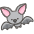 Bat Emoji from Kawaii Emoji Set